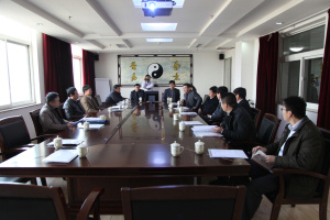 淄博市卫生局局长张鲁辛来淄博延强医院调研